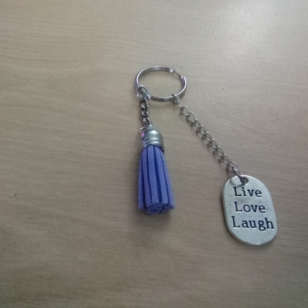 Live Love Laugh Inspirational keychain